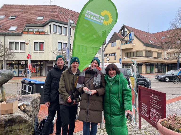 Wahlkampfauftakt in Kernen und Weinstadt